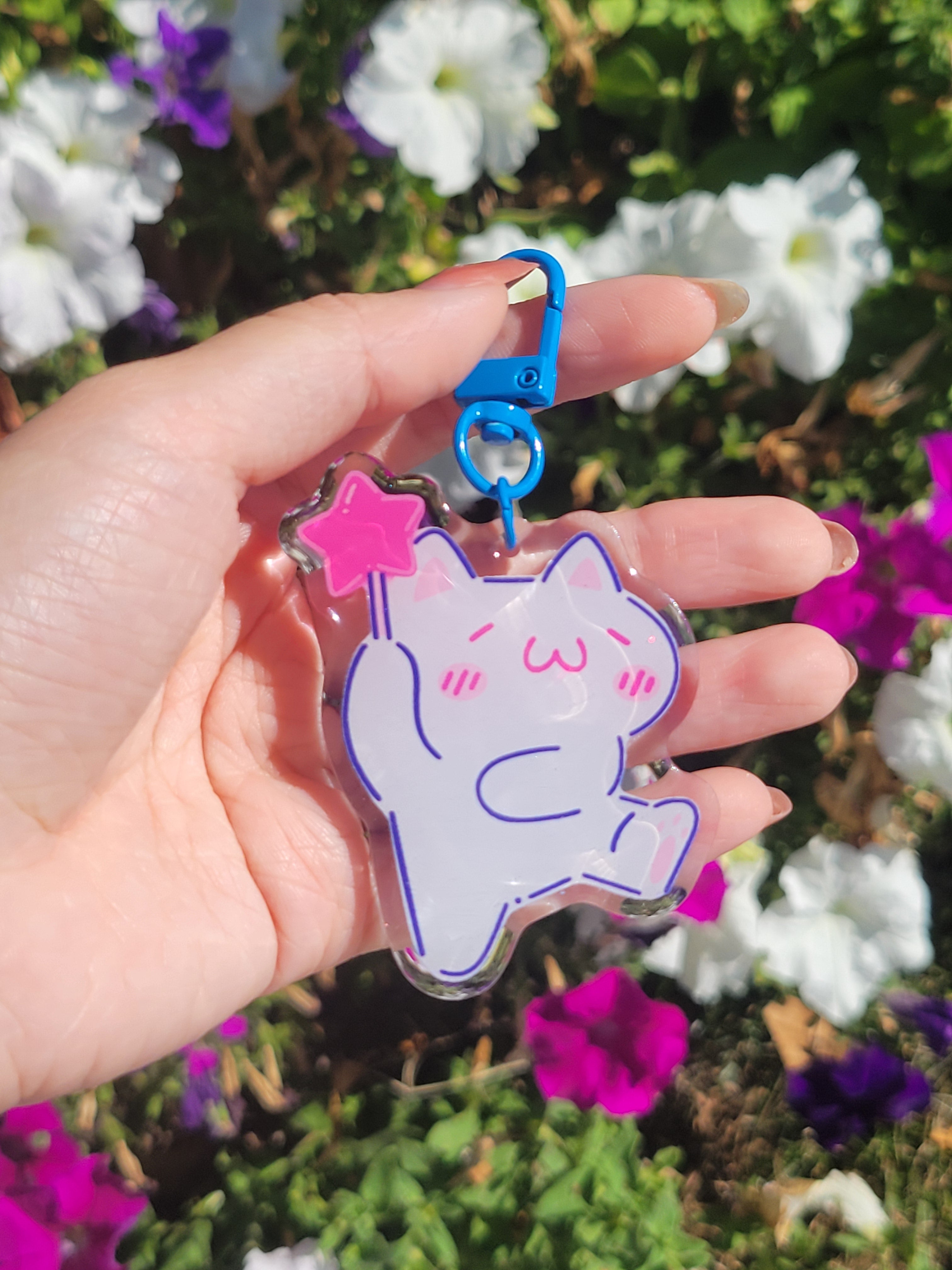 Mona's Wand 𖦹 ASCII Acrylic charm