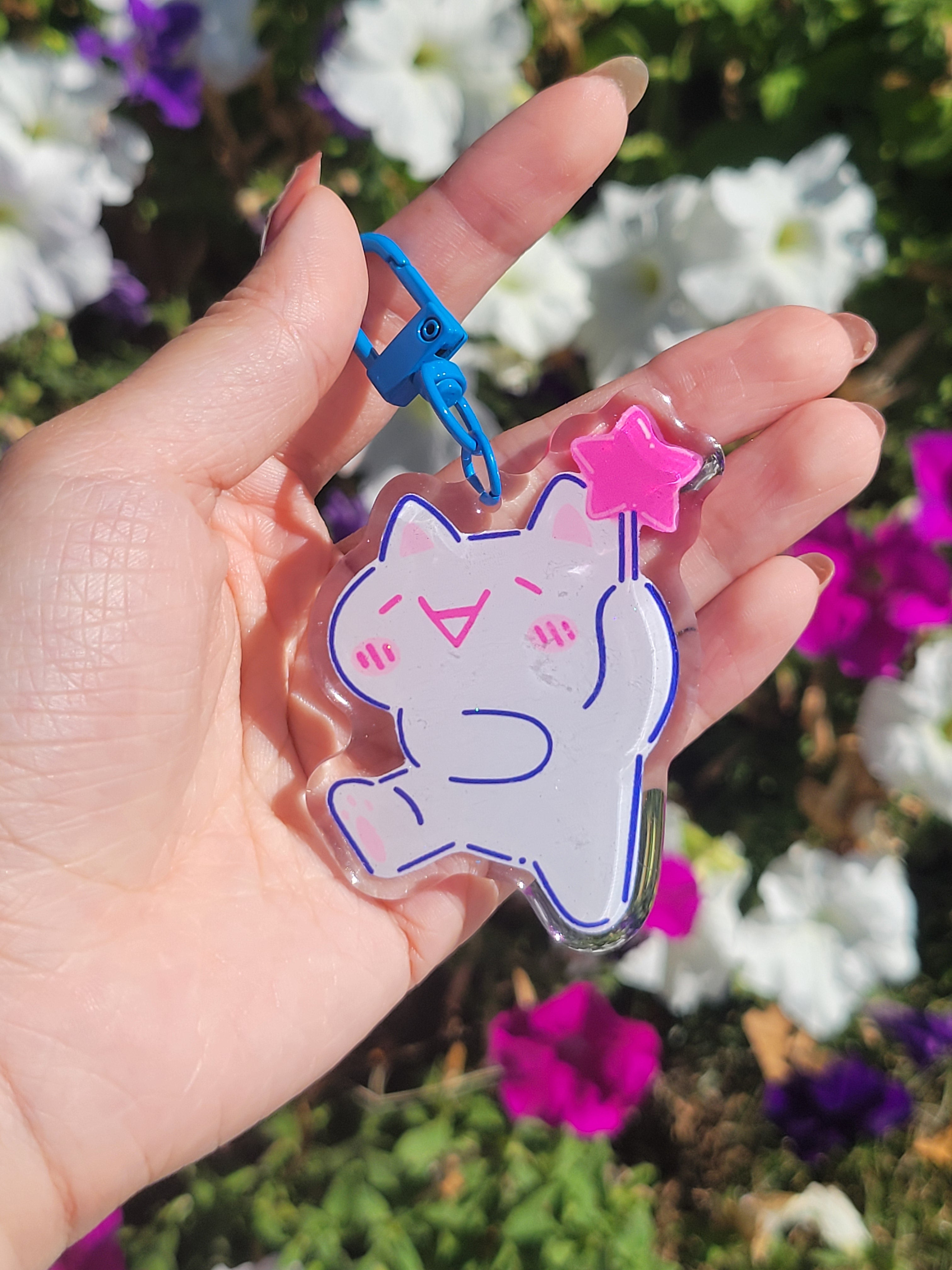 Mona's Wand 𖦹 ASCII Acrylic charm
