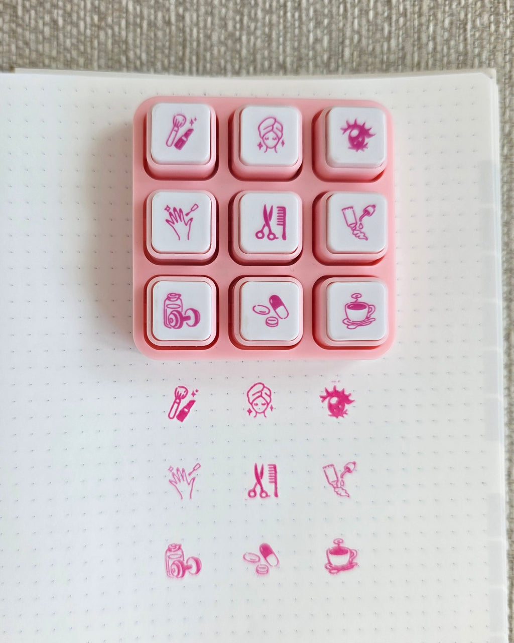 Self Care ୨ৎ Stamp Set