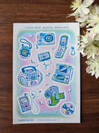 Digital Nostalgia [Light Mode] ୨ৎ  Y2K Sticker Sheet
