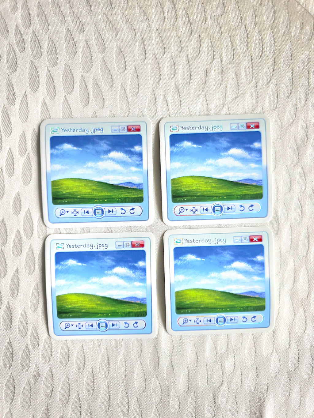 Rolling Hills Sticker ୨ৎ  Sticker