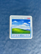 Rolling Hills Sticker ୨ৎ  Sticker