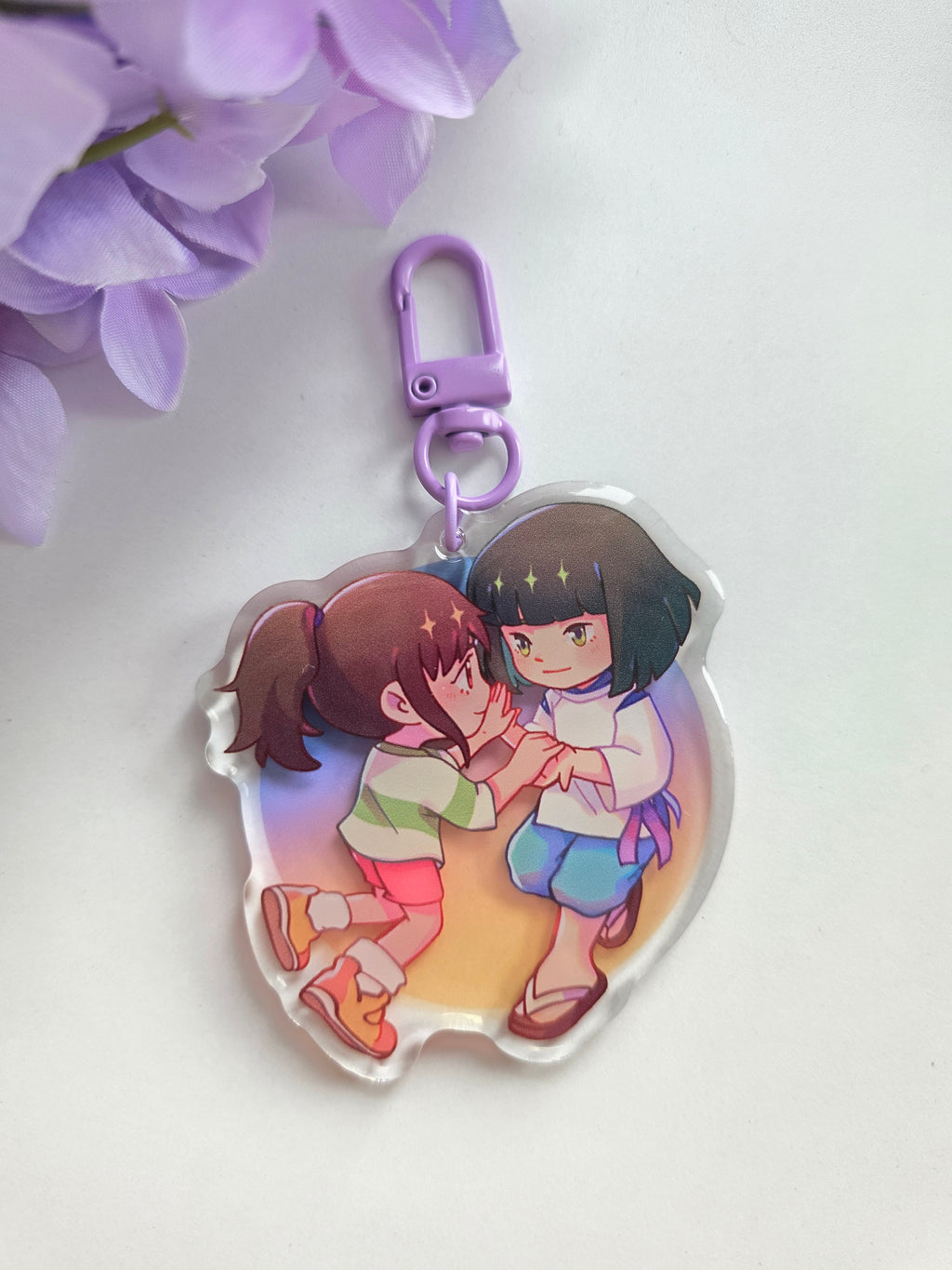 Chihiro & Haku 𖦹 Ghibli Couples Acrylic charm