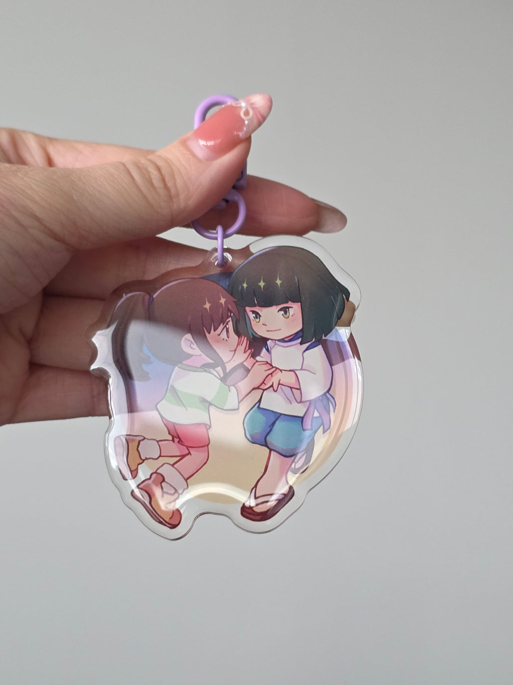 Chihiro & Haku 𖦹 Ghibli Couples Acrylic charm