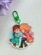Sophie & Howl 𖦹 Ghibli Couples Acrylic charm