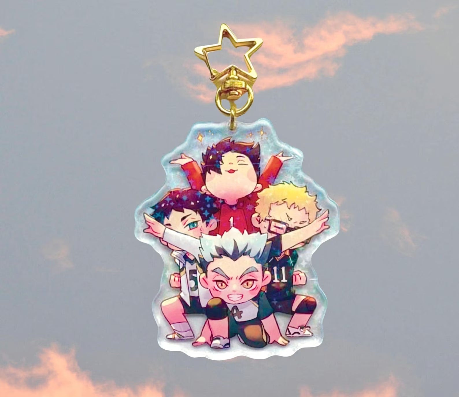 [HQ] Oya Oya Squad 𖦹 Acrylic charm