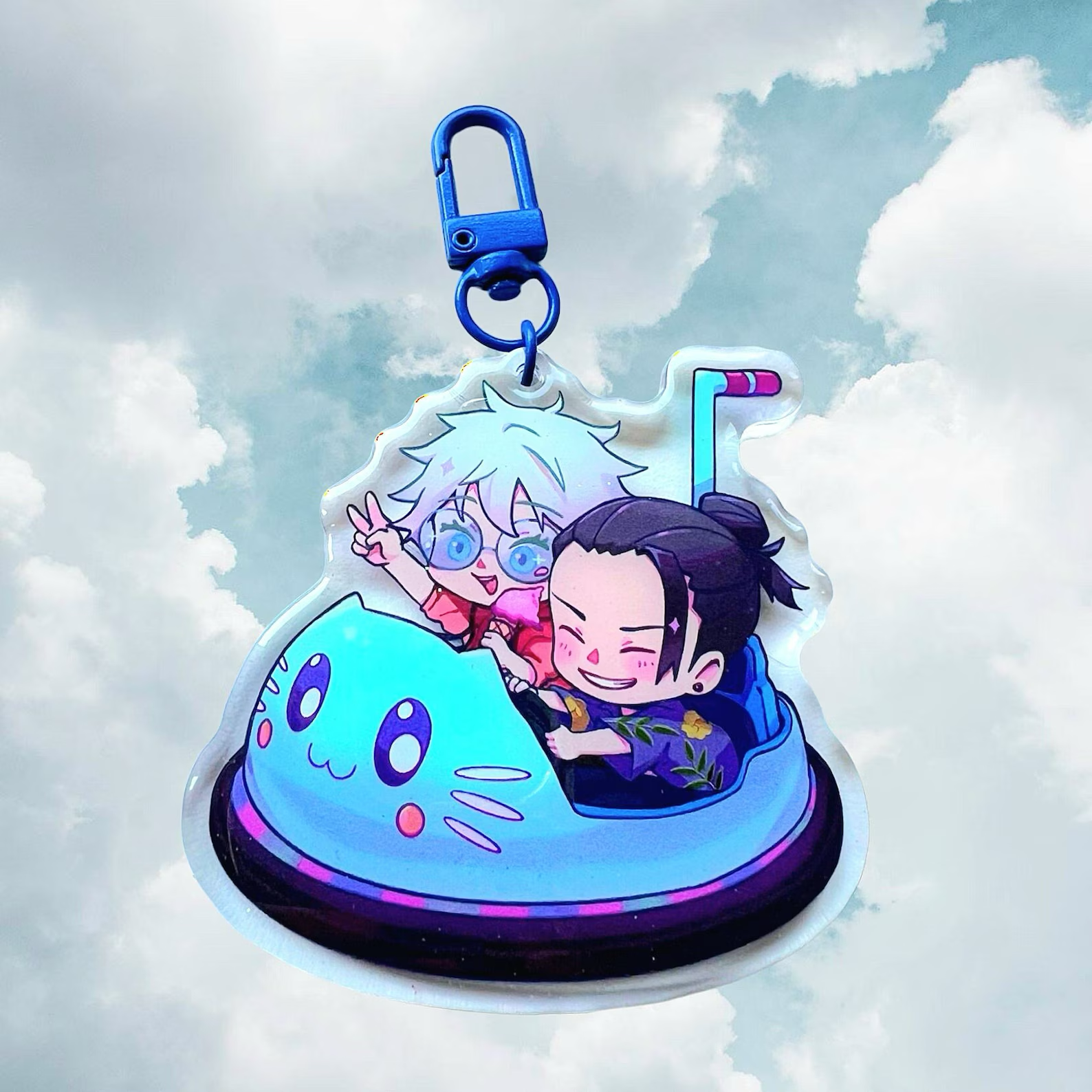 [JJK] Bumper Cars 𖦹 Acrylic charm