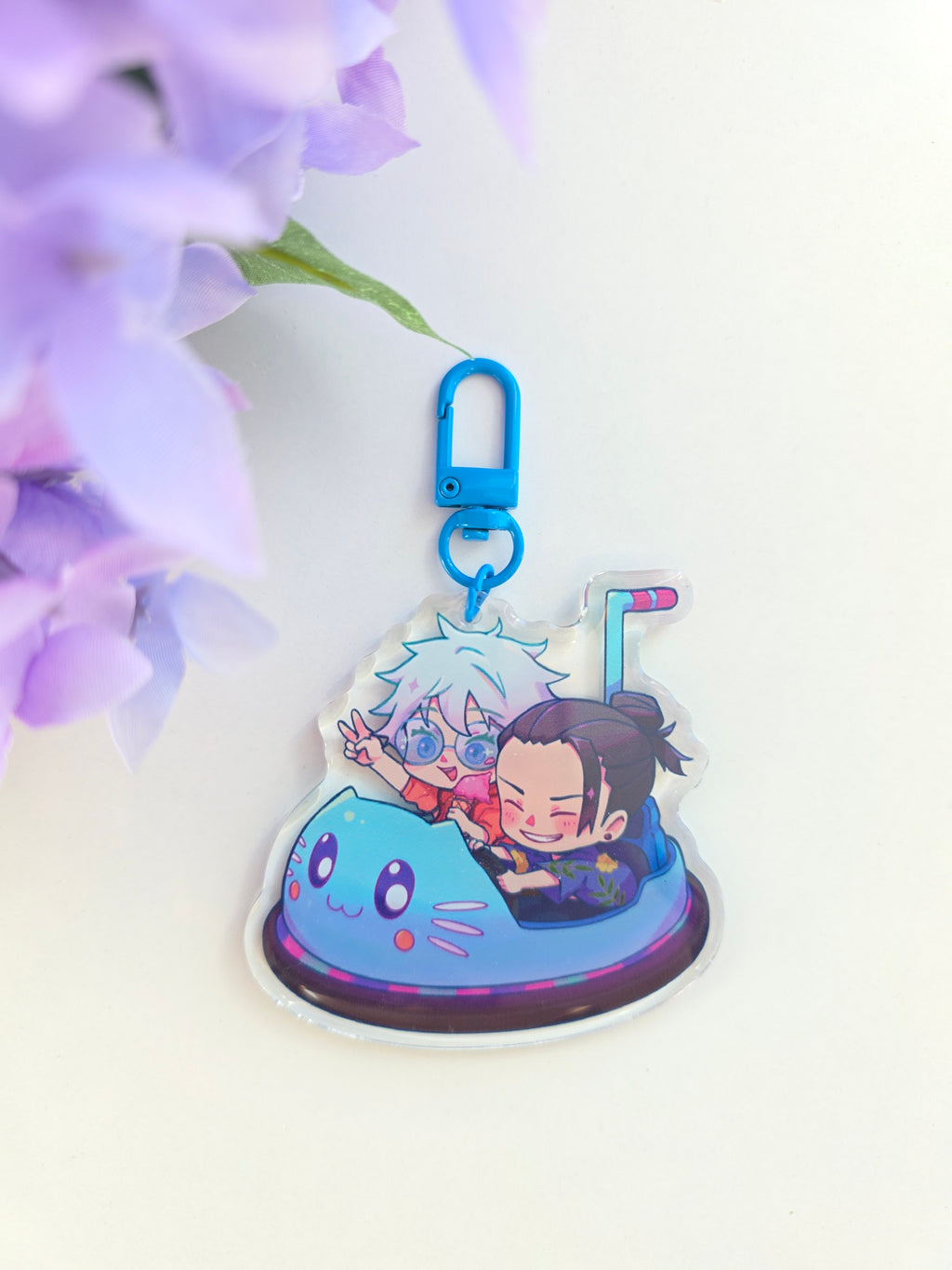[JJK] Bumper Cars 𖦹 Acrylic charm