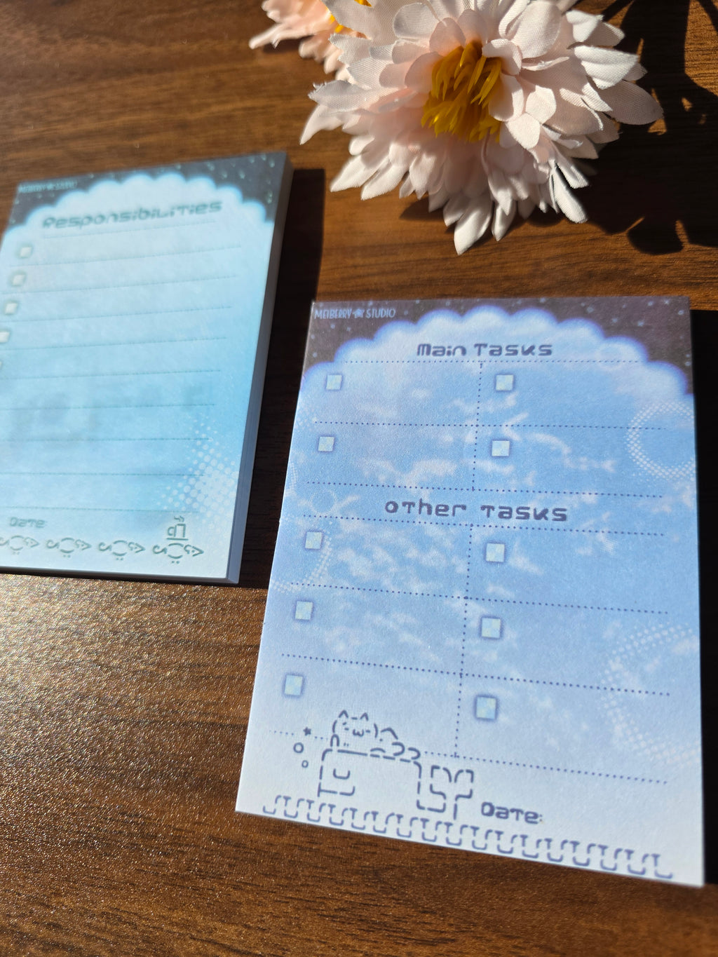 Daily To-Do's ୨ৎ Memo Pad Bundle