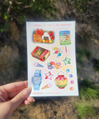 Yesterday's Treasures ୨ৎ Trinket Sticker Sheet