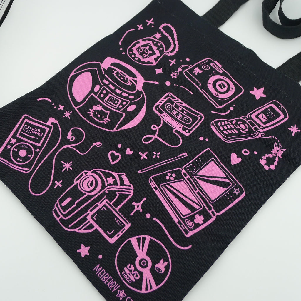 Digital Nostalgia ୨ৎ Tote Bag