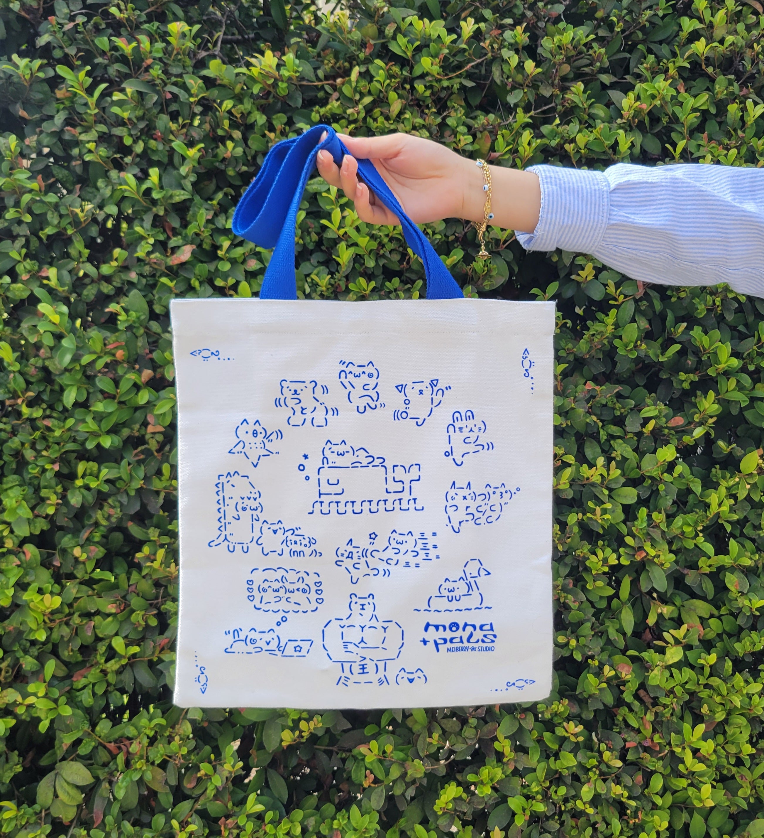 Mona + Pals ASCII ୨ৎ Tote Bag