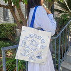 Mona + Pals ASCII ୨ৎ Tote Bag