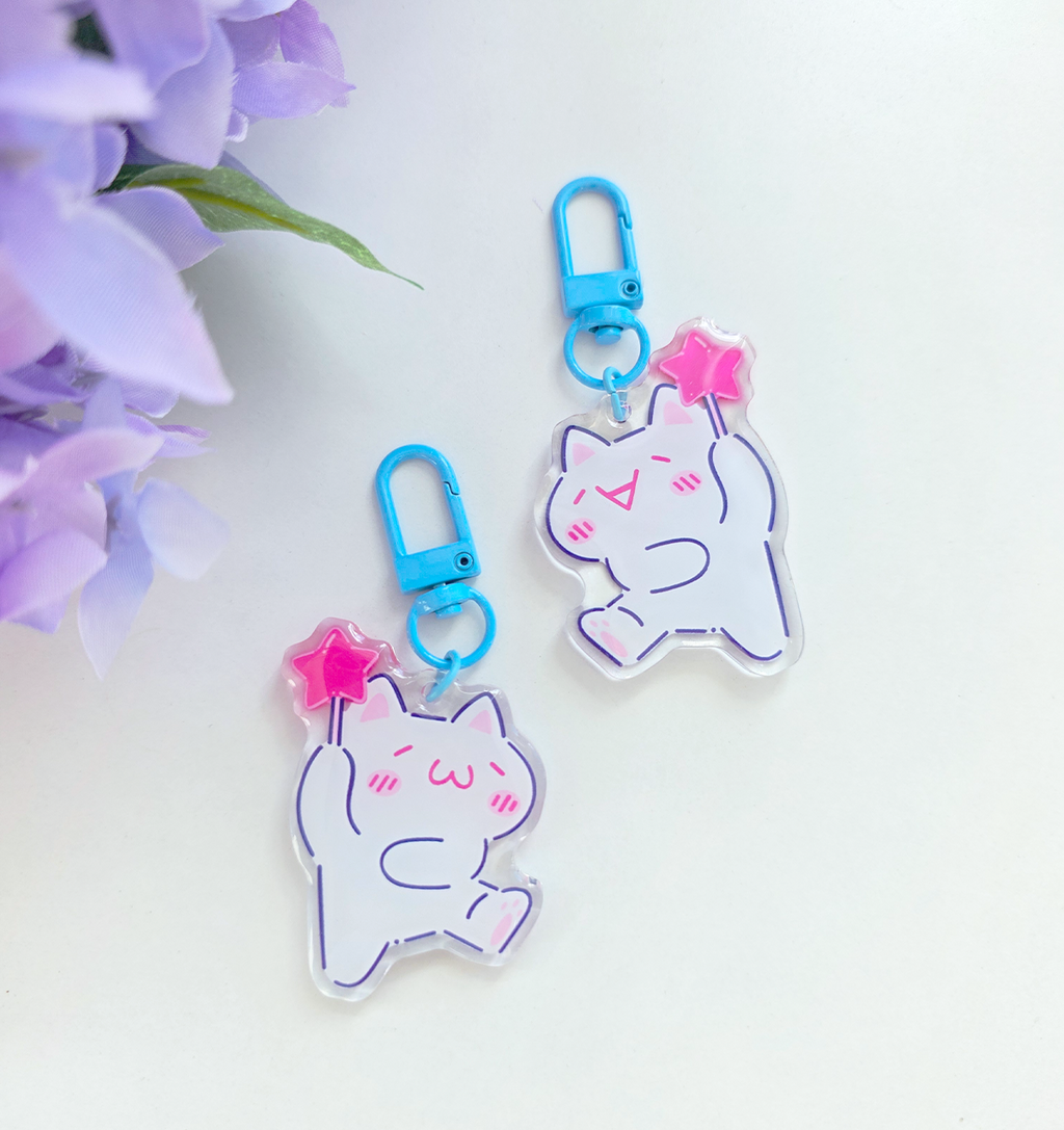 Mona's Wand 𖦹 ASCII Acrylic charm