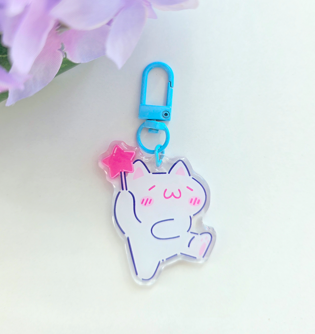 Mona's Wand 𖦹 ASCII Acrylic charm