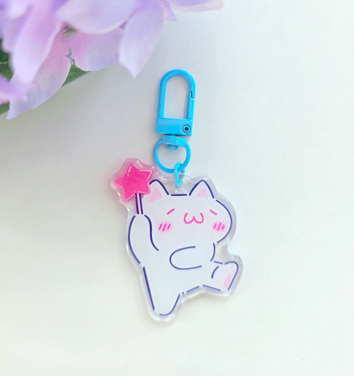 Mona's Wand 𖦹 ASCII Acrylic charm