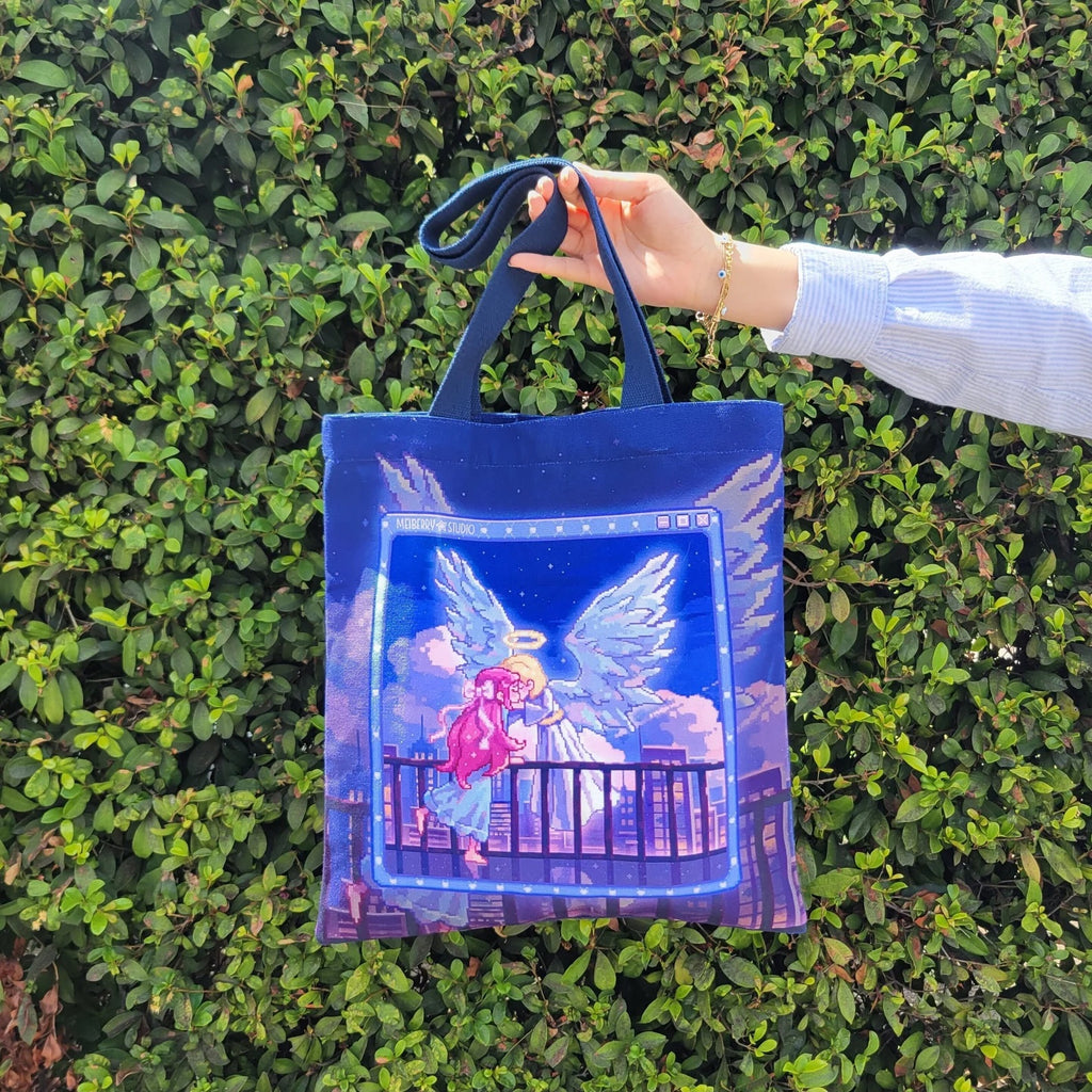 Good Night Kiss ୨ৎ Tote Bag