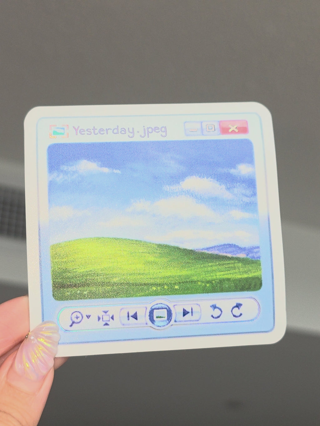 Rolling Hills Sticker ୨ৎ  Sticker