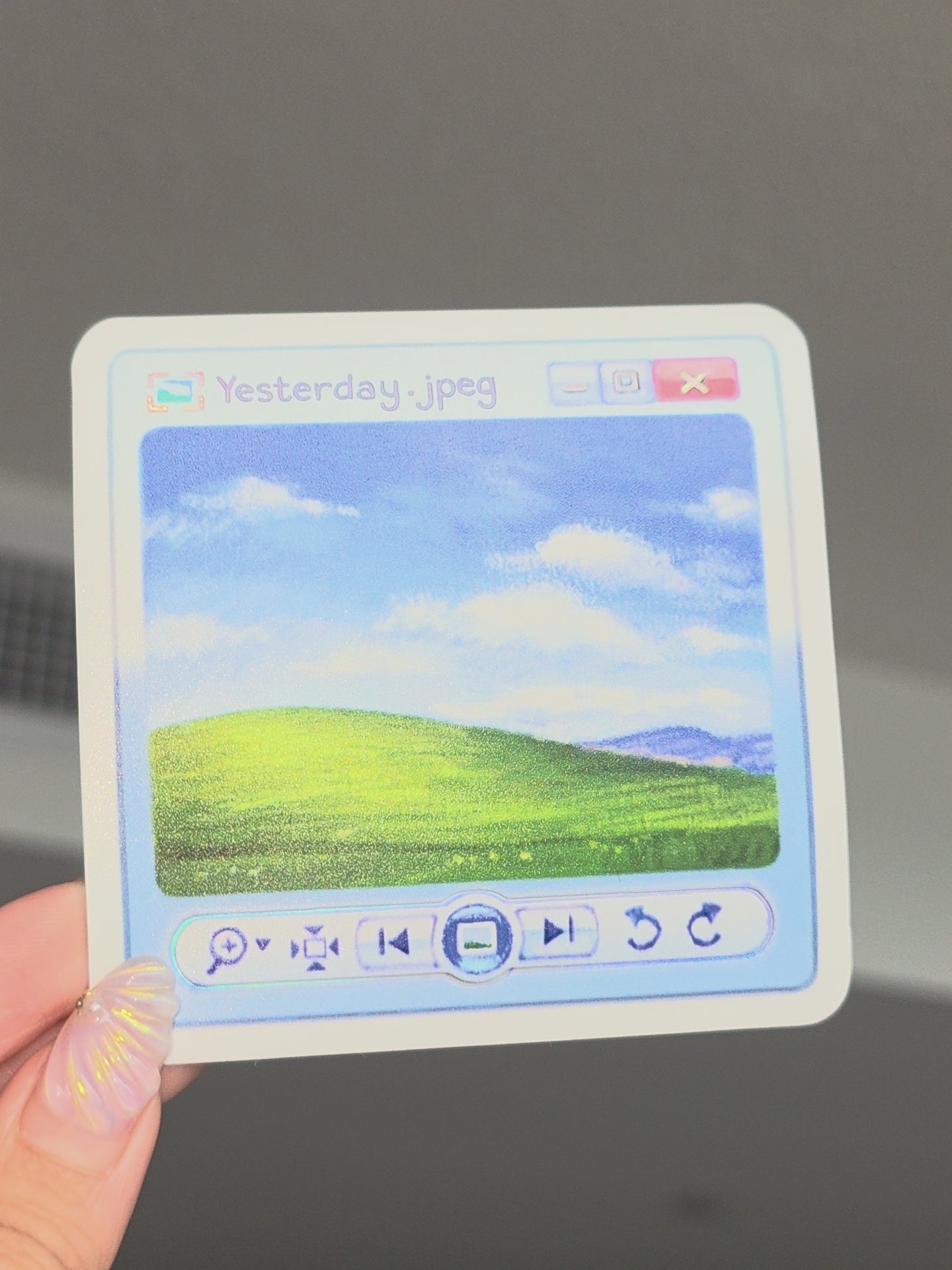 Rolling Hills Sticker ୨ৎ  Sticker