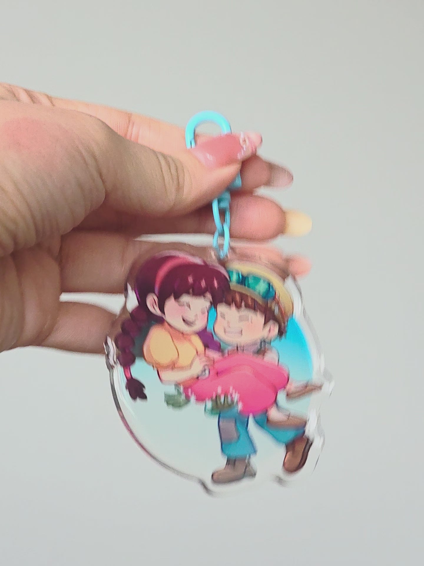 Sheeta & Pazu 𖦹 Ghibli Couples Acrylic charm