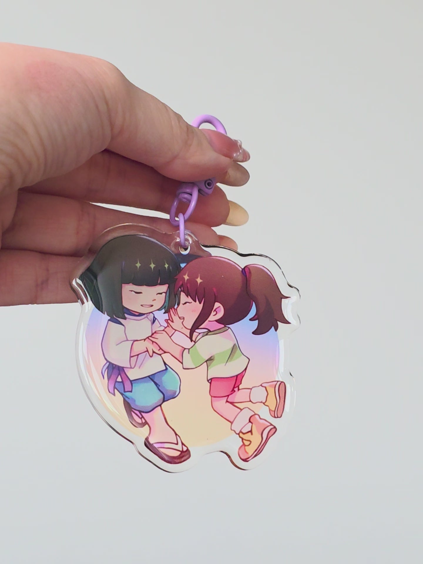 Chihiro & Haku 𖦹 Ghibli Couples Acrylic charm