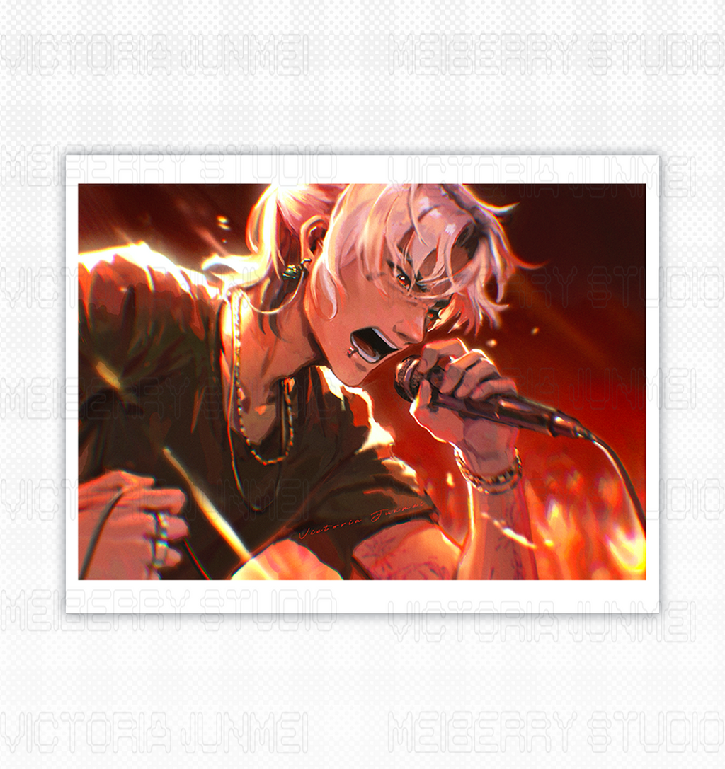 Seeing Red ୨ৎ Print