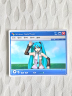 Miku Media ୨ৎ Vinyl Sticker