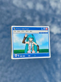 Miku Media ୨ৎ Vinyl Sticker