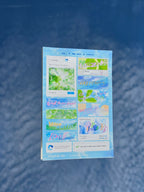 Captcha Affirmations ୨ৎ  Y2K Sticker Sheet