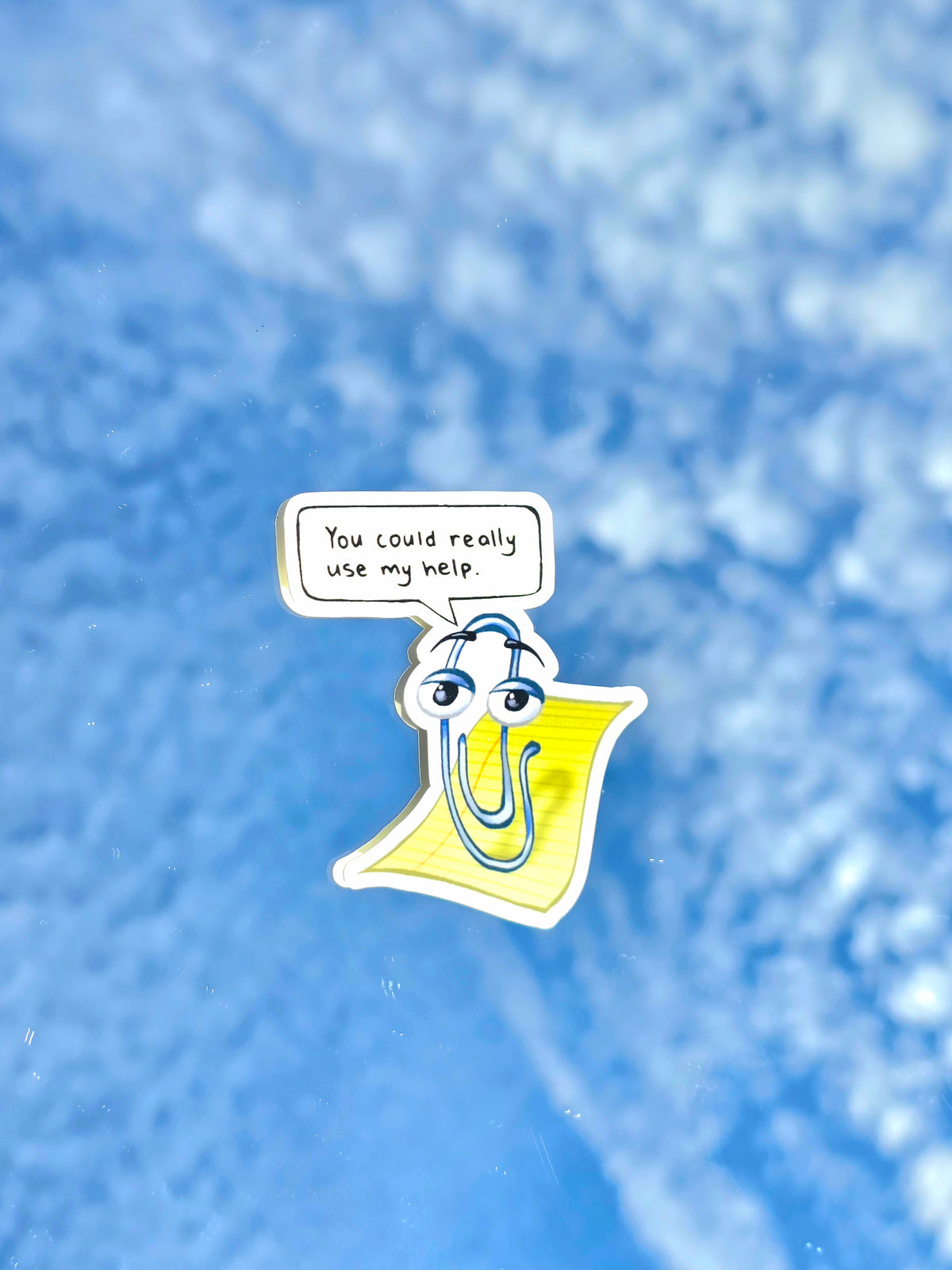 Clippy Offering ୨ৎ  Sticker
